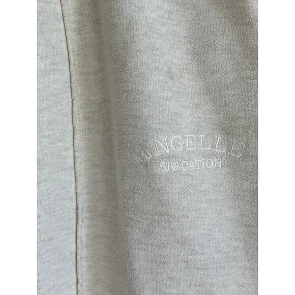 Angelle‎ Collection Womens Spacation Jogger Sweatpants Oatmeal Size XXL - Picture 2 of 4